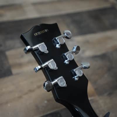 Aria Pro II Blitz Leopard 2010s Black Single Cut Junior Special