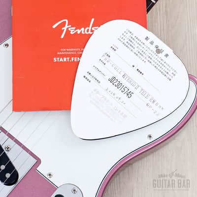 2023 Fender Hybrid II Telecaster FSR Burgundy Mist + Headstock, Near-Mint w/ Hangtags, Japan MIJ image 16