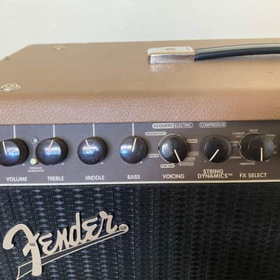 Fender Acoustasonic 150 2-Channel 150-Watt 2x8" Acoustic Guitar Amp 2011 - 2016 - Brown image 2