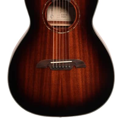 Alvarez AP66SHB Parlor Acoustic Guitar Mahogany Shadowburst image 3