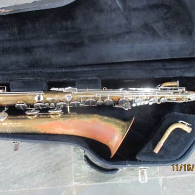 Selmer Bundy Baritone Saxophone with case image 1