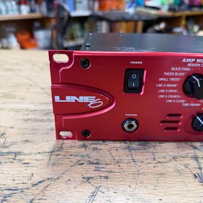 Line 6 POD Pro Rackmount Multi-Effect and Amp Modeler 2001 - 2003 - Red image 2