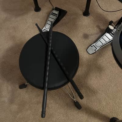 Donner DED-200X Electronic Drum Set, Electric Drum Kit with Quiet Mesh Drum Pads, 2 Cymbals w/Choke, 31 Kits and 450+ Sounds, Throne, Headphones, Sticks, USB MIDI, Melodics Lessons (5 Pads, 4 Cymbals) image 10