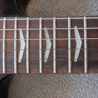 Vintage 1980s Guild Burnside Crossbow Headless Guitar Steinberger Tremolo Arm Case Wasp Spider Shape image 11
