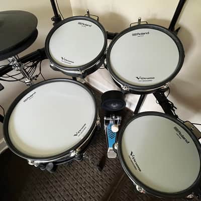 Roland TD-27KV2 V-Drum Kit with Mesh Pads 2022 - Present - Black image 5