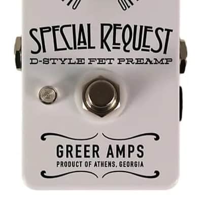 Greer Special Request D-Style FET Preamp - White image 1