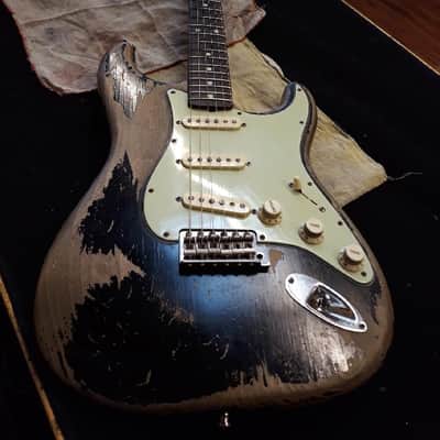 Fender Stratocaster 60's Masterbuilt Dale Wilson 2016 Black Heavy Relic image 1