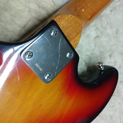 Kingston (Teisco) early 60's Swinger Short Scale 3-Tone Sunburst w/Gig Bag image 14