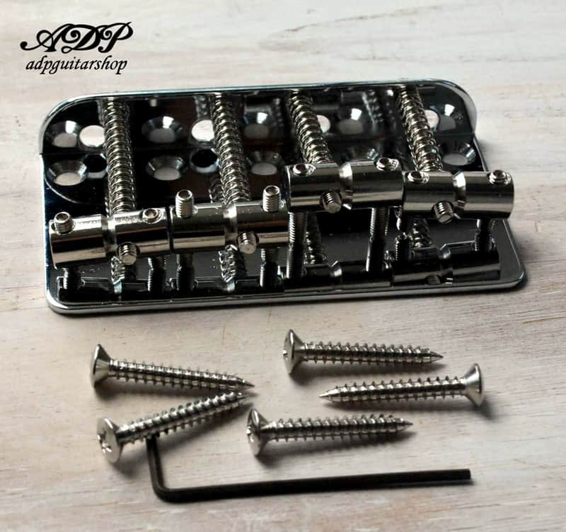 Chrome Jazz Bass Vintage Bridge image 1