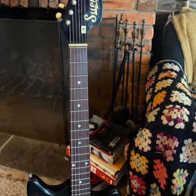1965 Supro S625 Lexington - Sunburst - HSC image 4