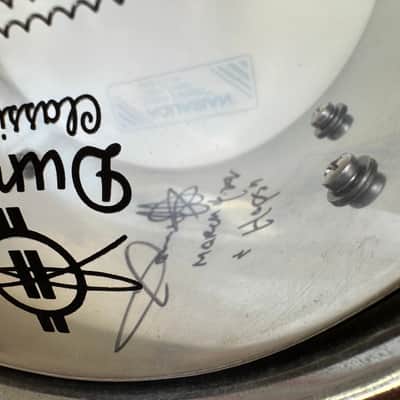 5”x6” (6” diameter) Dunnett Chrome over Steel Snare - Only one in the world! image 7