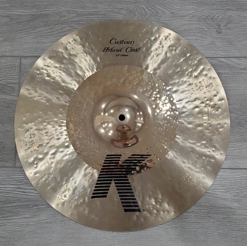 Zildjian 17" K Custom Hybrid Crash Cymbal (Gorgeous!) image 1
