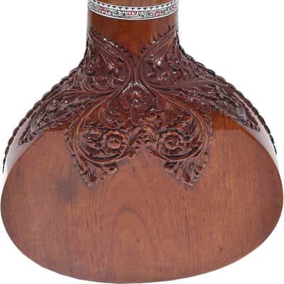 SITAR~VILAYAT KHAN STYLE~6 MAIN, 12 -13 SYMPATHETIC STRINGS~WITH GIG BAG, MIZRAB image 11