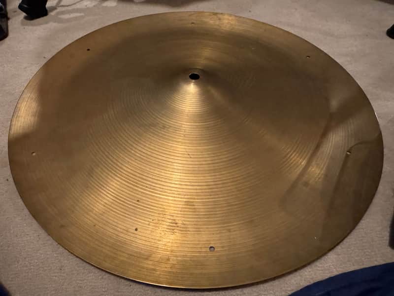 Zildjian 18" Swish Cymbal (1402g) Avedis Vintage Made In Canada image 1