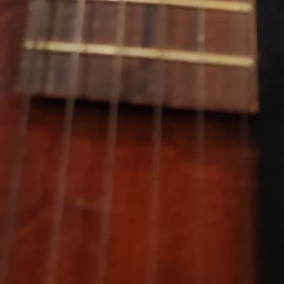 Harmony Alden H1213 Tiger Burst Birch Archtop 1950s USA image 12