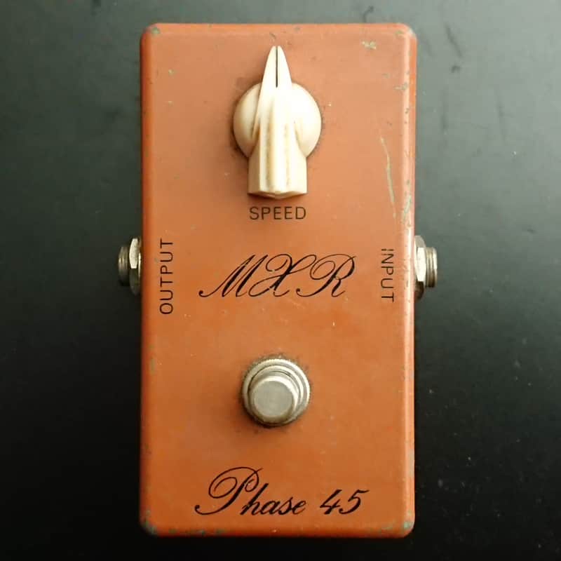 MXR Phase45 Vintage 1970年代のスクリプトロゴ MXR Phase45 Vintage 1970年代のスクリプトロゴ MXR Phase45 Vintage