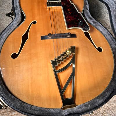 D'Angelico Excel EXL-1 Hollow Body Archtop with Rosewood Fretboard 2010s - Natural-Tint image 3