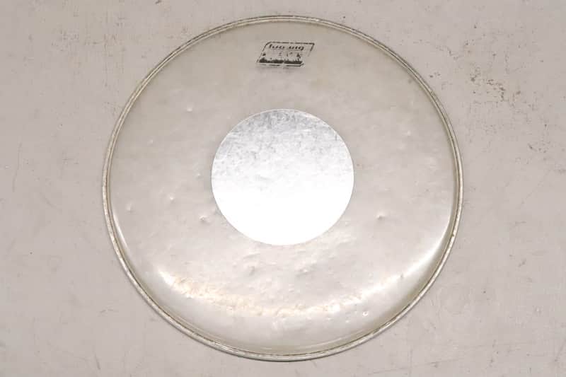 Ludwig Rocker 16" Clear Silver Dot Drum Head Vintage 1980's #2 image 1