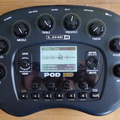 Line 6 POD HD desktop w/ FBV Express MKII foot controller - in box