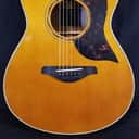 Yamaha AC3M VN Concert Cutaway Acoustic/Electric Guitar, All Solid Spruce/Mahogany Body, Vintage Natural, w/Bag