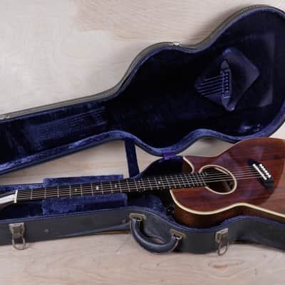 Tokai TEA-60S Acoustic Electric Guitar MIJ 1984 Spruce Top Vintage Made in Japan w/ Hard Case image 2