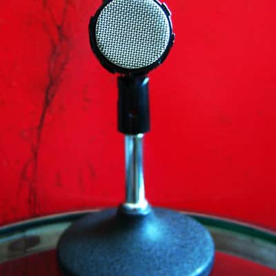 Vintage RARE 1980's Shure 517SA / 515SA dynamic cardioid microphone w accessories Hi Z PE54 PE54D image 4