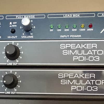 2- Palmer PDI-03 & 1 - ADIG LB Load Box Cab Simulators - Grey / Blue - 8 Ohm image 3