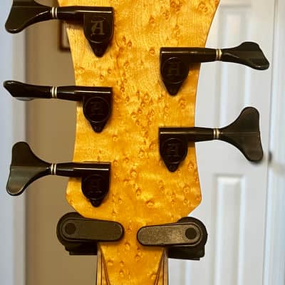 Alembic MKLB5 Mark King Signature Deluxe 5 String Bass Maple Trifecta 2013 w/OHSC image 6