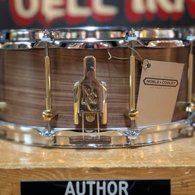 Noble&Cooley 14X6 Walnut snare drum - Natural oil image 3