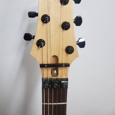 T-Style Carved Top  Electric Guitar Green - Warmoth Neck image 3