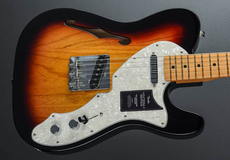 Fender Vintera II 60's Telecaster Thinline - 3 Color Sunburst image 1