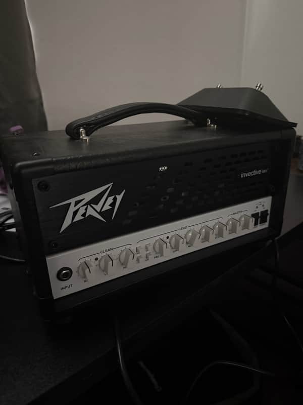 Peavey invective MH Misha Mansoor Signature 2-Channel 20-Watt Mini Guitar Amp Head 2021 - Present - Black
