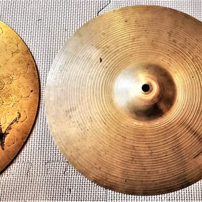 Zildjian A Z 13" Hit Hats 60's A Top, Dyno Bottom image 3