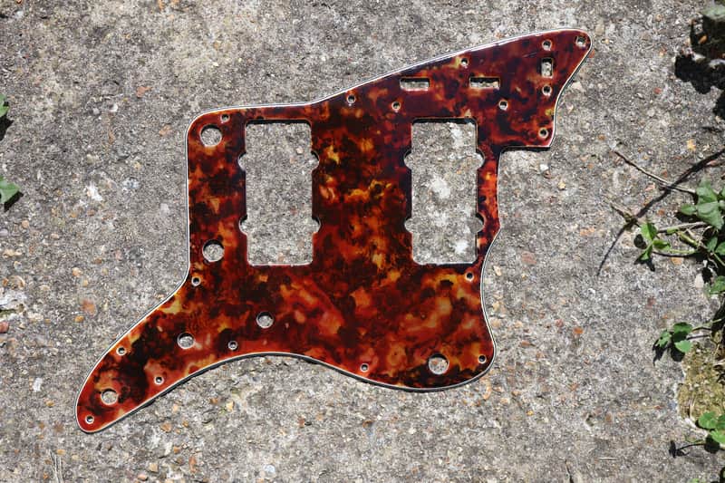 Reptile_guards Jazzmaster US Tortoise Shell Pickguard - Tortoise Shell Pickguard image 1