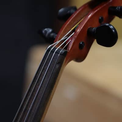 Suzuki Nagoya Model 220 1/4 Size Violin Solid Spruce Top Brown Violin w/Case image 19