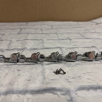 Fender 6 In Line MIJ Sealed Tuners 80's - Chrome image 1