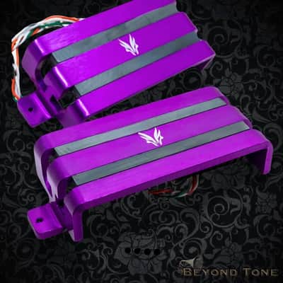 Hufschmid “Purple Candy Bomb” — One-Off Patrick Hufschmid Custom w/ Alumitone Humbuckers — Excellent image 4
