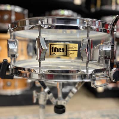 Fibes 5x14" Snare Drum 1970s - Clear Acrylic image 3