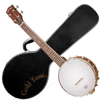 Gold Tone BUT/L Maple Neck Tenor-Scale 4-String Banjo Ukulele with Hard Case For Left Handed Players image 1