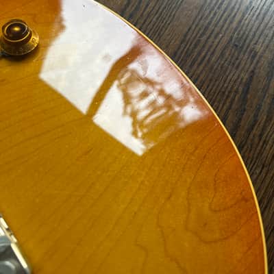 RARE! 1999 Gibson Custom Shop Historic 40th Anniversary ‘59 Les Paul Standard Reissue R9 PLAIN TOP! w/ OHSC & COA image 17