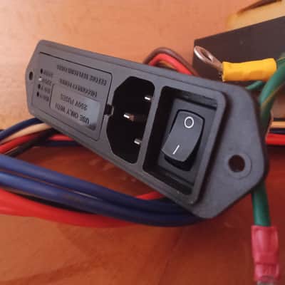 Power supply + Power inlet for Kurzweil K2000 / K2000R (usable worldwide) image 5