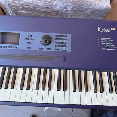 Immagine Kurzweil K2600X 88-Key Digital Sampling Workstation Synthesizer 2000s - Black - 3