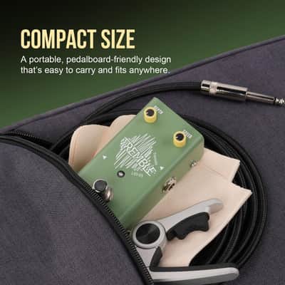 SHAEVLE Tremolo Effect Pedal for Guitar – All-Analog Circuit, True Bypass, Volume-Compensated Depth Control, Compact Stompbox TREMBLE (Tremolo) image 6