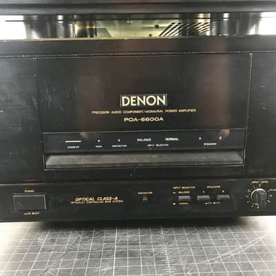 Denon Poa 6600 A Class A Power Amplifiers image 3