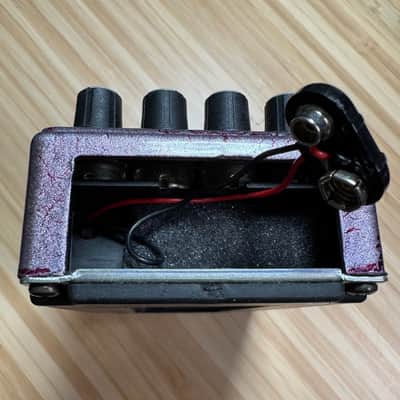 DOD FX69 Grunge Distortion Pedal • Vintage USA Made • Purple Crackle • Fully Working image 6