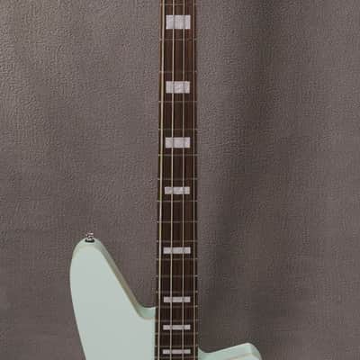 Reverend Triad Iconic Blue Electric Bass Guitar image 3