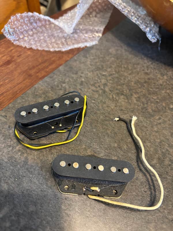 Telecaster Parts aluminum pickguard 2 bridge pickups image 1
