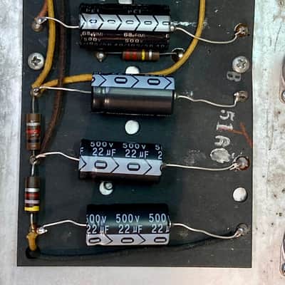 Fender Dual Showman 2-Channel 85-Watt Guitar Amp Head 1963 - 1967 - Black Panel image 15