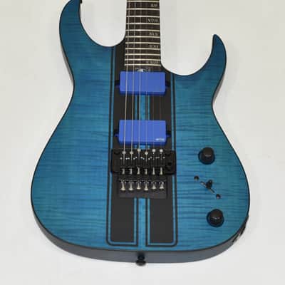 Schecter Banshee GT FR Electric Guitar Satin Trans Blue B-Stock 0017 image 2