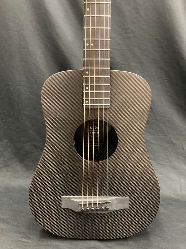 KLOS Full Carbon Travel Acoustic/Electric w/ Accessory Bundle image 1
